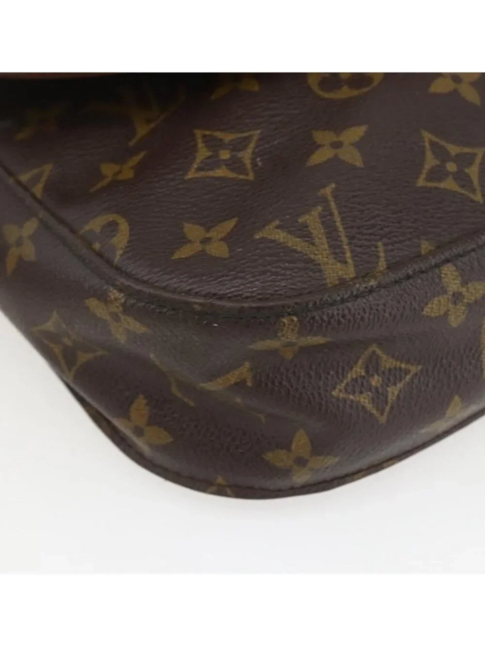 Authentic LOUIS VUITTON Monogram Saint Cloud GM Shoulder Bag M51242 LV